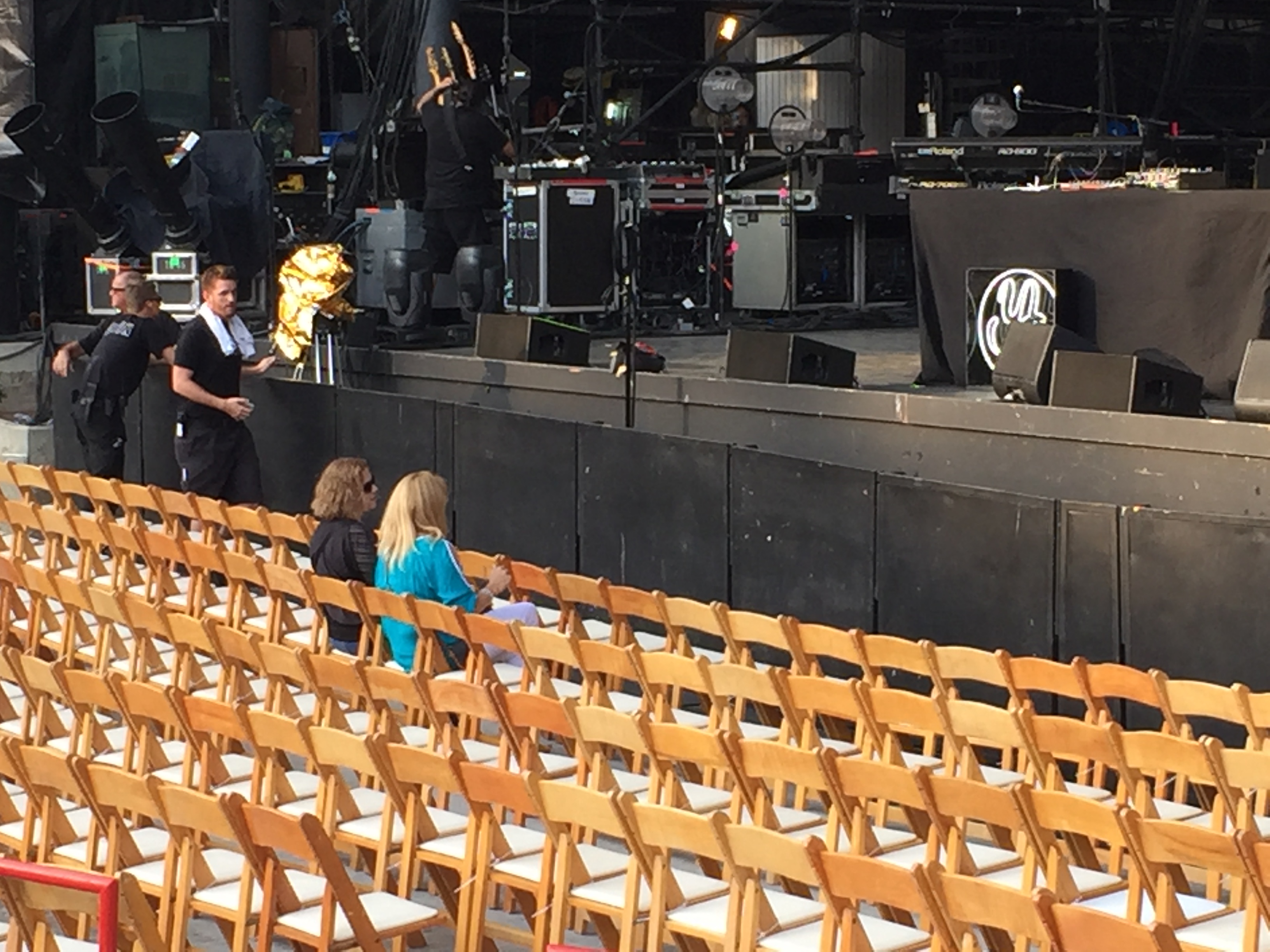 All by ourselves in Irvine