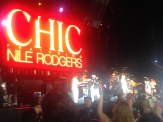 Chic takes the stage!