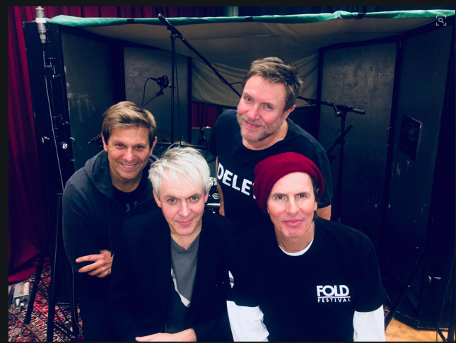 Duran Duran graces the studio once again!